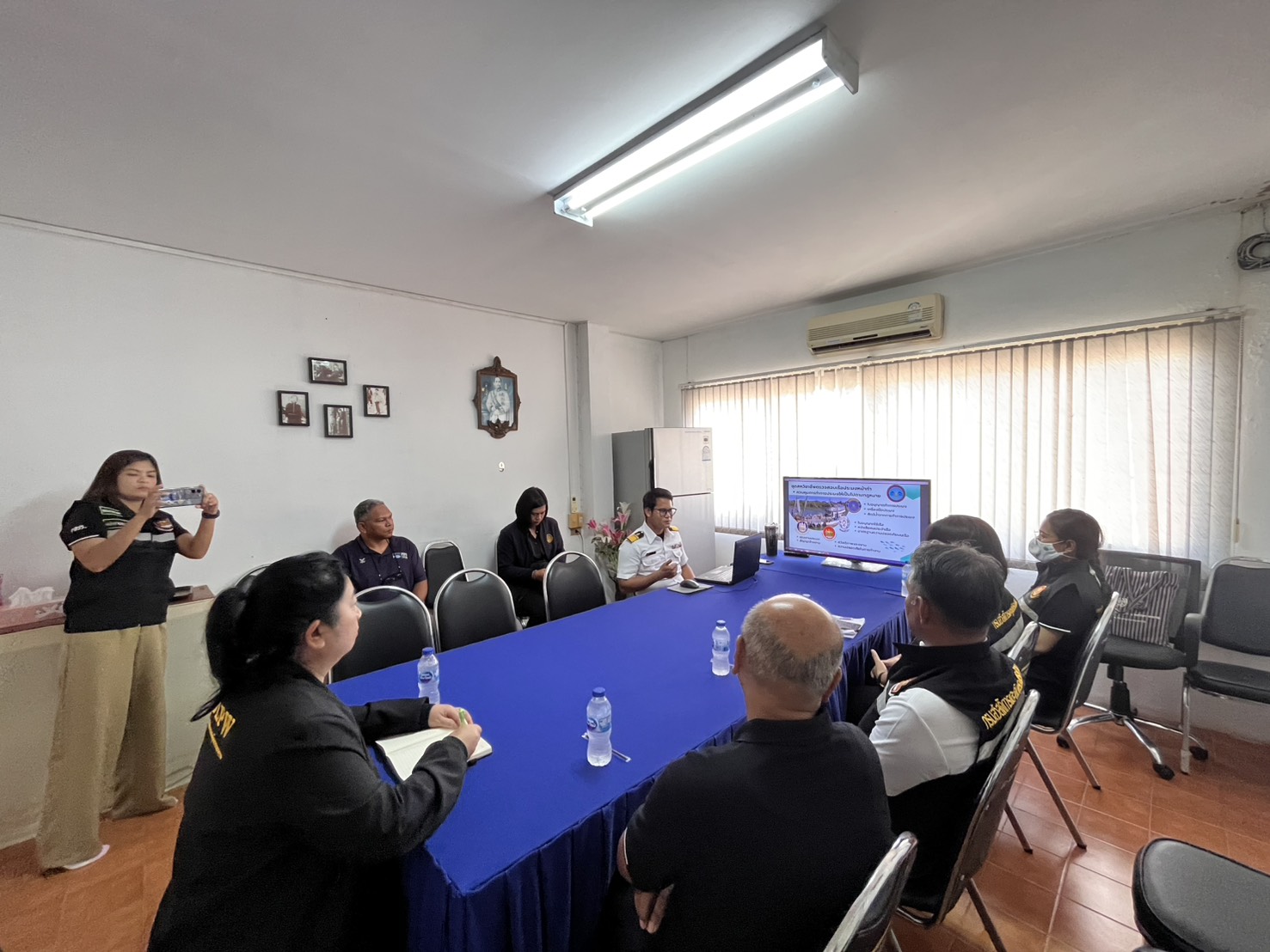 ศูนย์บริหารจัดการด่านตรวจประมงเขต 9 (สตูล) ให้การต้อนรับ ผู้ตรวจราชการกรม กรมสวัสดิ์การและคุ้มครองแรงงาน ในการลงพื้นที่ตรวจเยี่ยมการปฏิบัติงานของชุดสหวิชาชีพตรวจสอบเรือประมงหน้าท่า