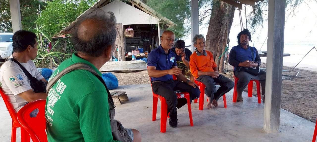 “จากทะเลสู่ชุมชน” นปท.บางสะพานฯ ลงพื้นที่รับฟังเสียงจากชาวประมง