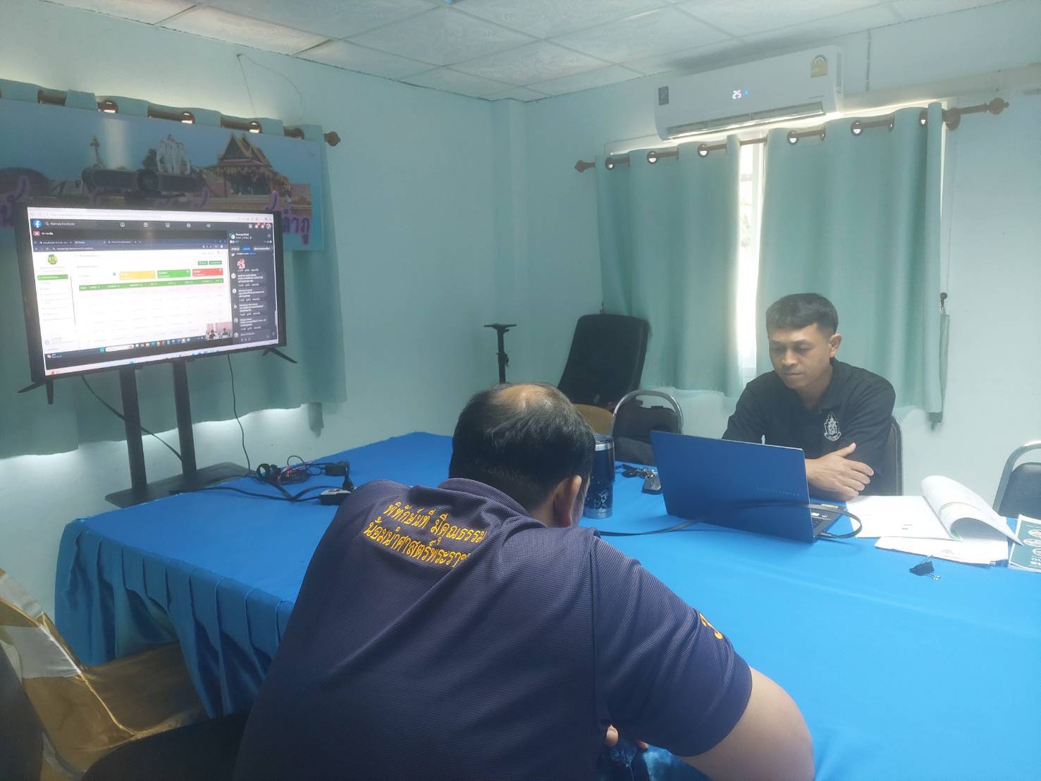 เข้าร่วมประชุมชี้แจง การใช้งานระบบและโมบายแอปพลิเคชั่นของศูนย์บริการเกษตรพิรุณราช