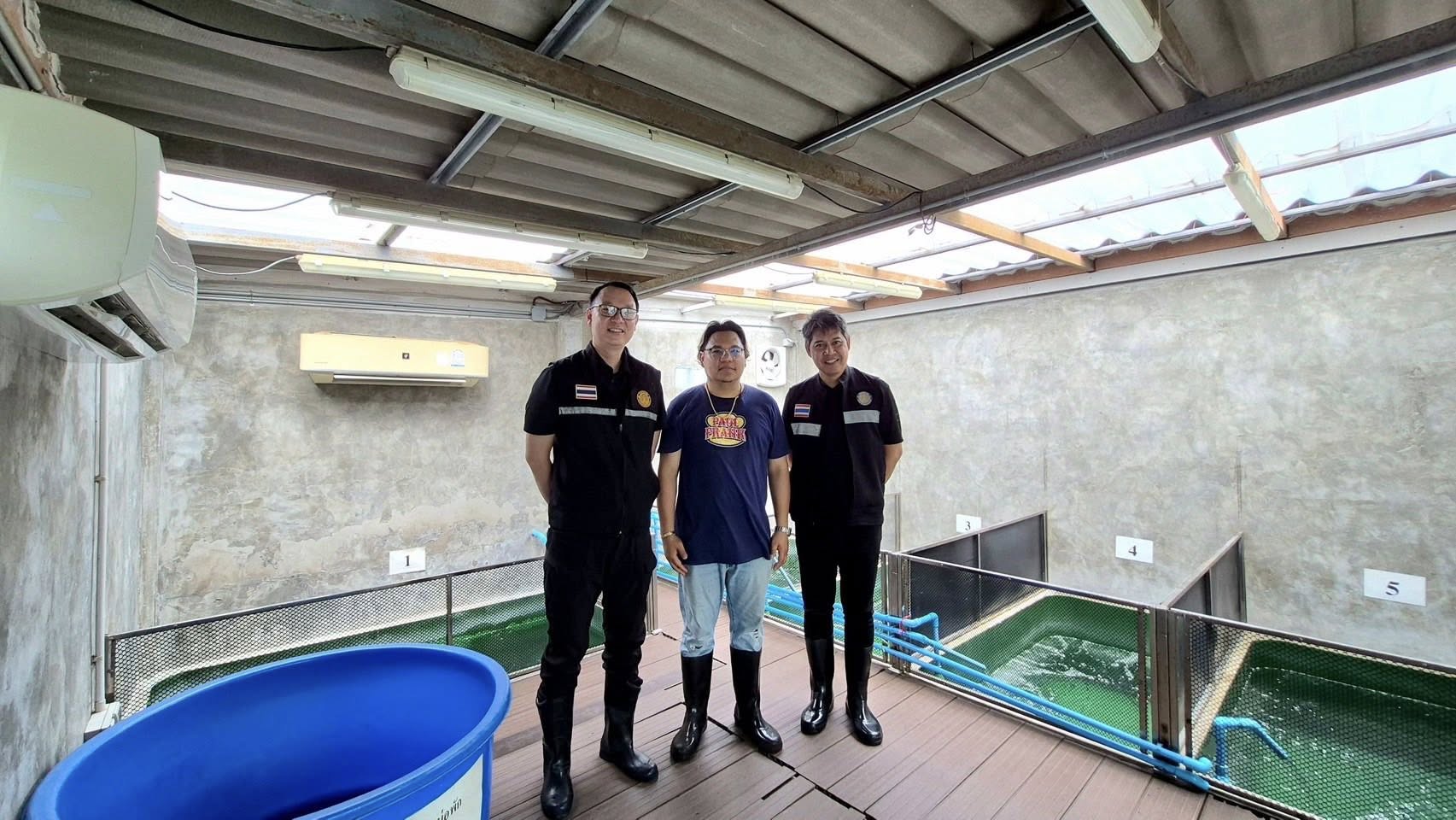 สำนักงานประมงพื้นที่กรุงเทพมหานคร ลงพื้นที่ตรวจประเมินสถานกักกันสัตว์น้ำที่ขอต่ออายุและขึ้นทะเบียนสถานกักกันสัตว์น้ำ ประจำปี 2569