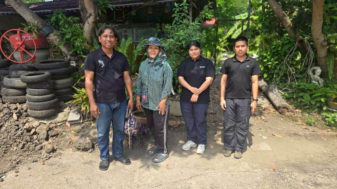 (อ.บางกรวย) ตรวจฟาร์มเกษตรกร ที่เข้าร่วมโครงการ มกษ. 7436-2563..คลิก