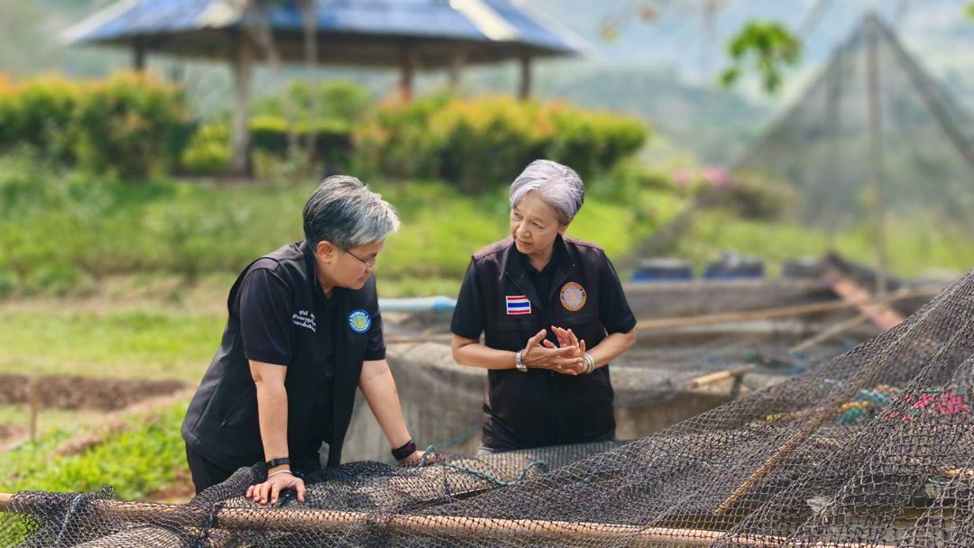 ติดตามผลการดำเนินงานกิจกรรมประมงของฟาร์มตัวอย่างในสมเด็จพระนางเจ้าสิริกิติ์ พระบรมราชินีนาถ พระบรมราชชนนีพันปีหลวง