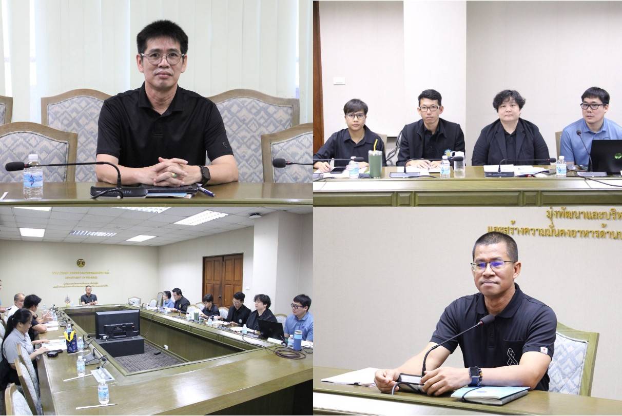 วันศุกร์ ที่ 27 มีนาคม 2569 เวลา 09.30 น. นายกำพล ลอยชื่น ผู้อำนวยการกองวิจัยและพัฒนาประมงทะเล เข้าร่วมประชุมหารือการดำเนินการตามโครงการขยะทะเลระดับภูมิภาค (RegLitter)  โดยมี นายสุวัฐน์ วงศ์สุวัฒน์ รองอธิบดีกรมประมง เป็นประธานการประชุม ณ ห้องประชุมทูน่า ชั้น 6 อาคารจุฬาภรณ์ กรมประมง