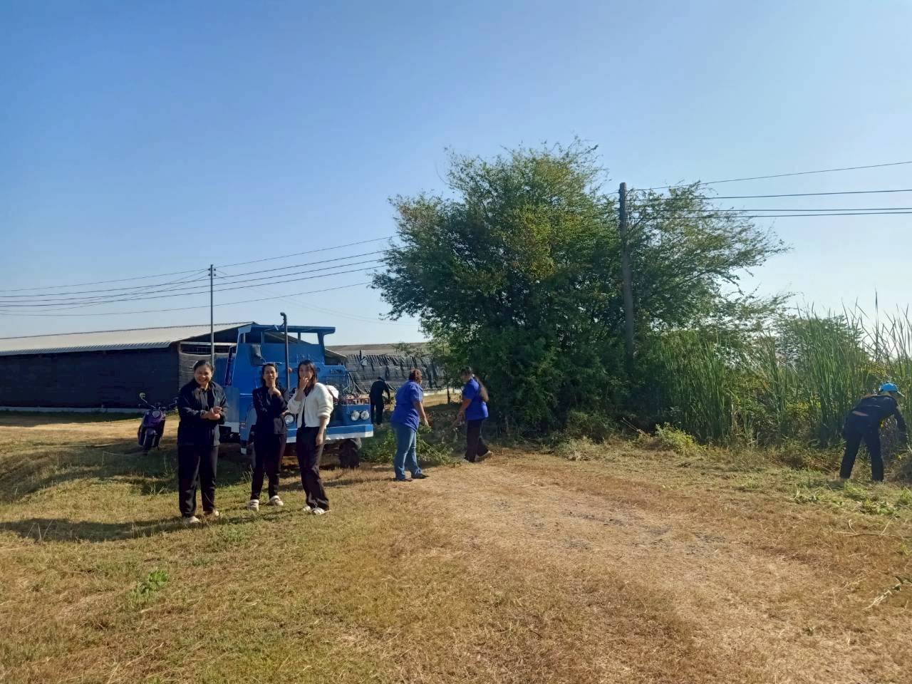 จัดกิจกรรมอาสาพัฒนา