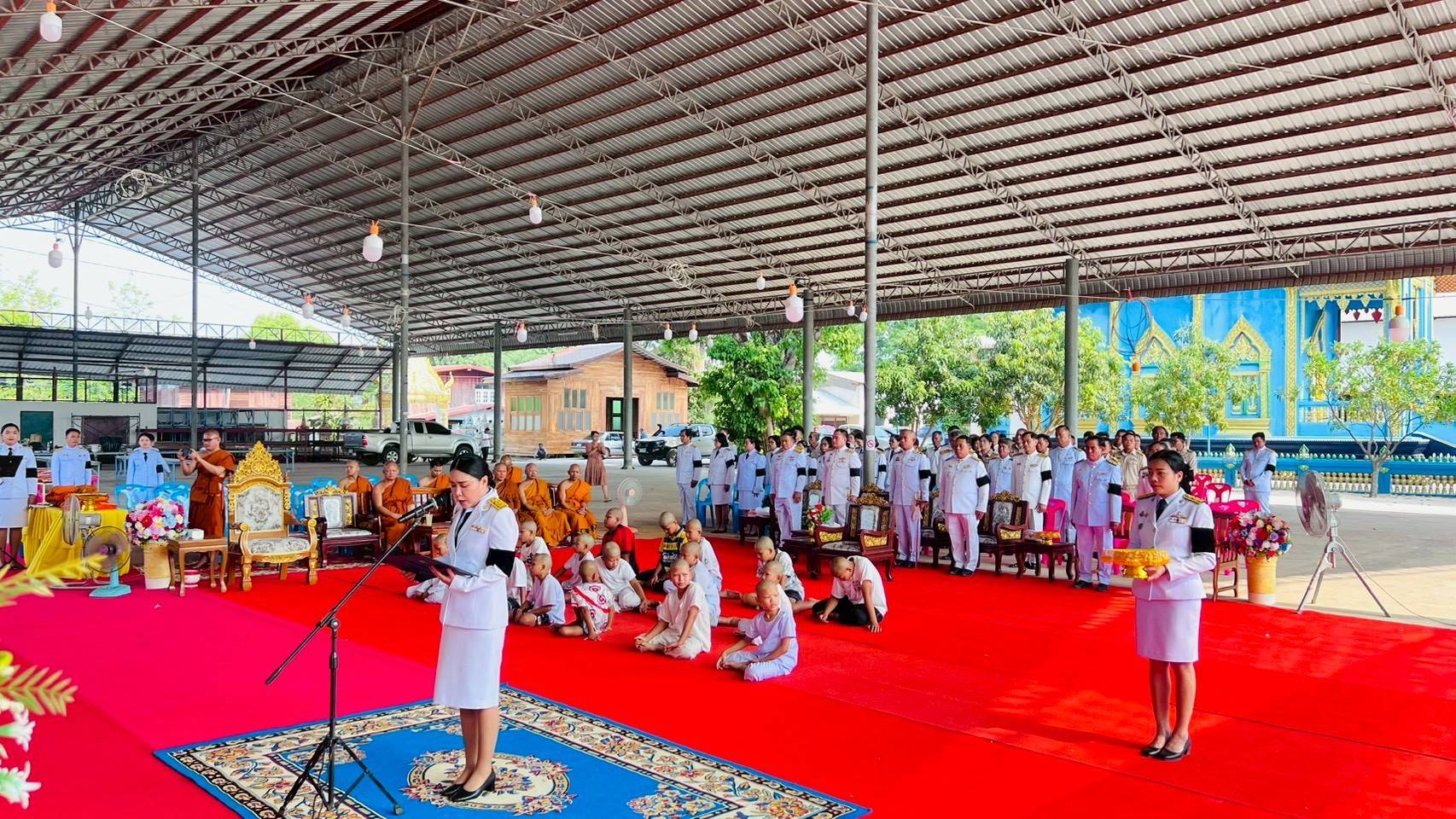      โครงการบรรพชาสามเณรภาคฤดูร้อนเฉลิมพระเกียรติฯ 