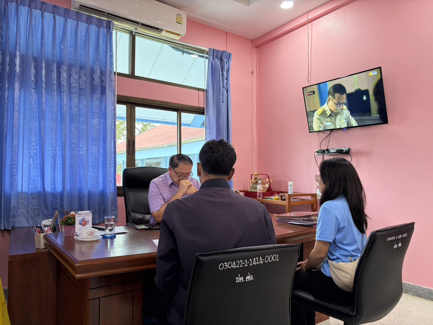 “ประมงศรีสะเกษ ลงพื้นที่สำรวจความเสียหายของเกษตรกรผู้ประสบภัยพิบัติ (ด้านการประมง)”
