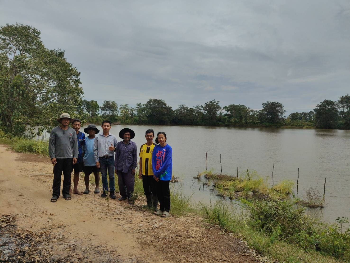 ติดตามให้กำลังใจคณะกรรมการแหล่งน้ำหนองบัว