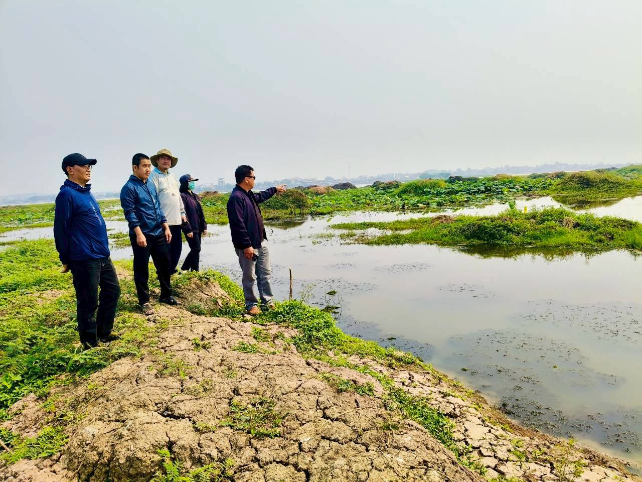 ผลการปฏิบัติงานกำจัดวัชพืชกว๊านพะเยา เดือน มีนาคม 2569