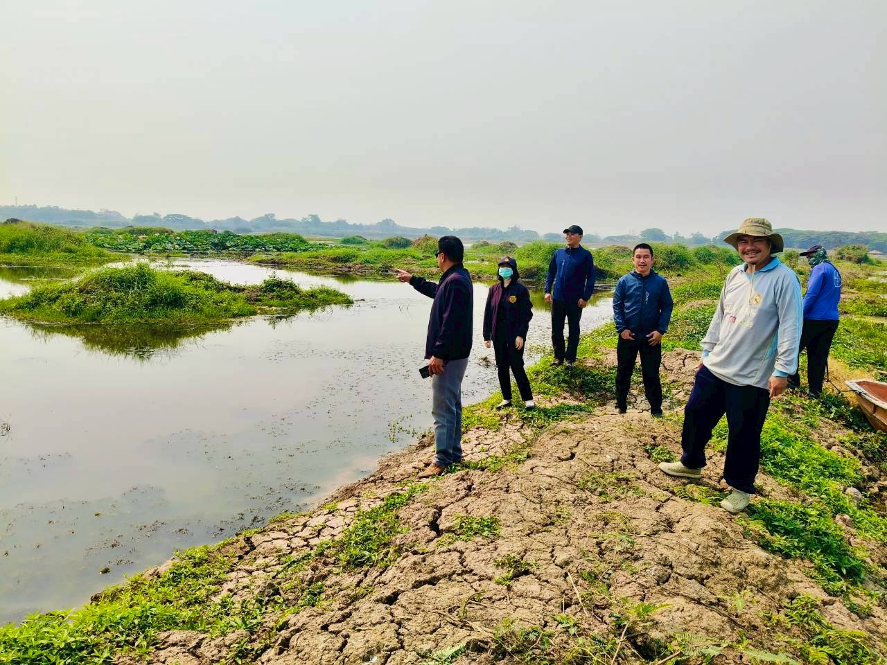 ผลการปฏิบัติงานกำจัดวัชพืชกว๊านพะเยา เดือน มีนาคม 2569