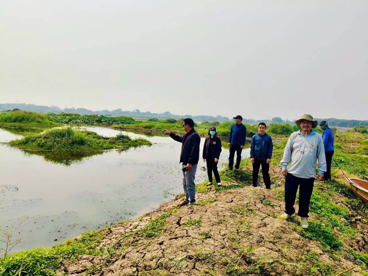 ผลการปฏิบัติงานกำจัดวัชพืชกว๊านพะเยา เดือน มีนาคม 2569