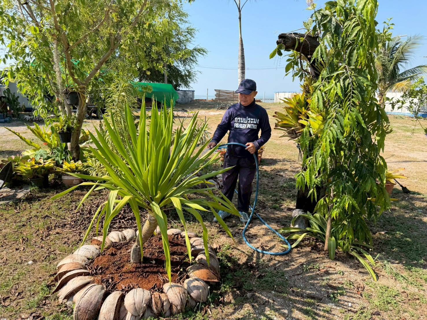 “สะอาด  สะดวก  สบาย ร่วมใจพัฒนาหน่วยฯ ปรับปรุงภูมิทัศน์”