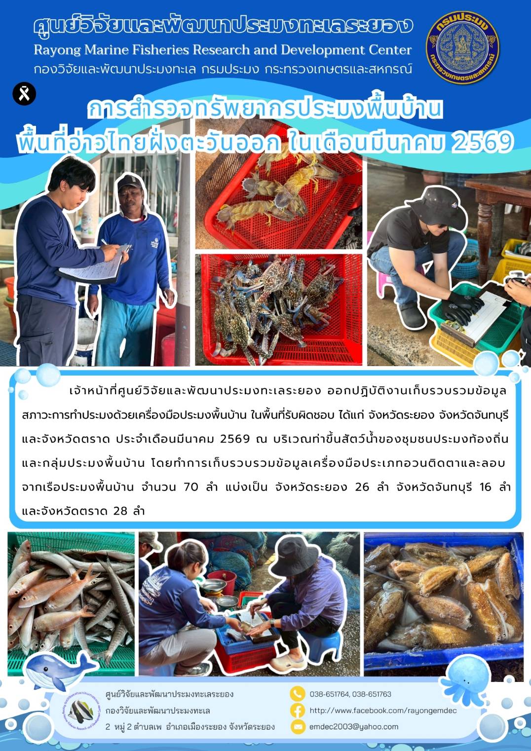 เจ้าหน้าที่ศูนย์วิจัยและพัฒนาป