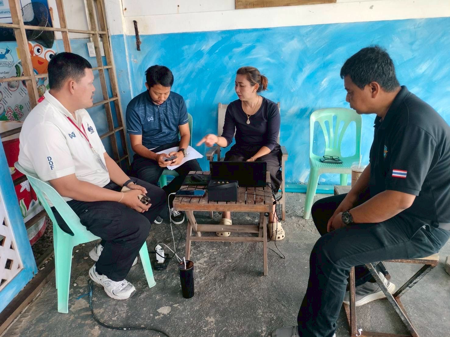 เข้าร่วมการพิจารณาคัดเลือกอาสาสมัครดีเด่น ด้านเครือข่ายเฝ้าระวังการทำการประมง..คลิก