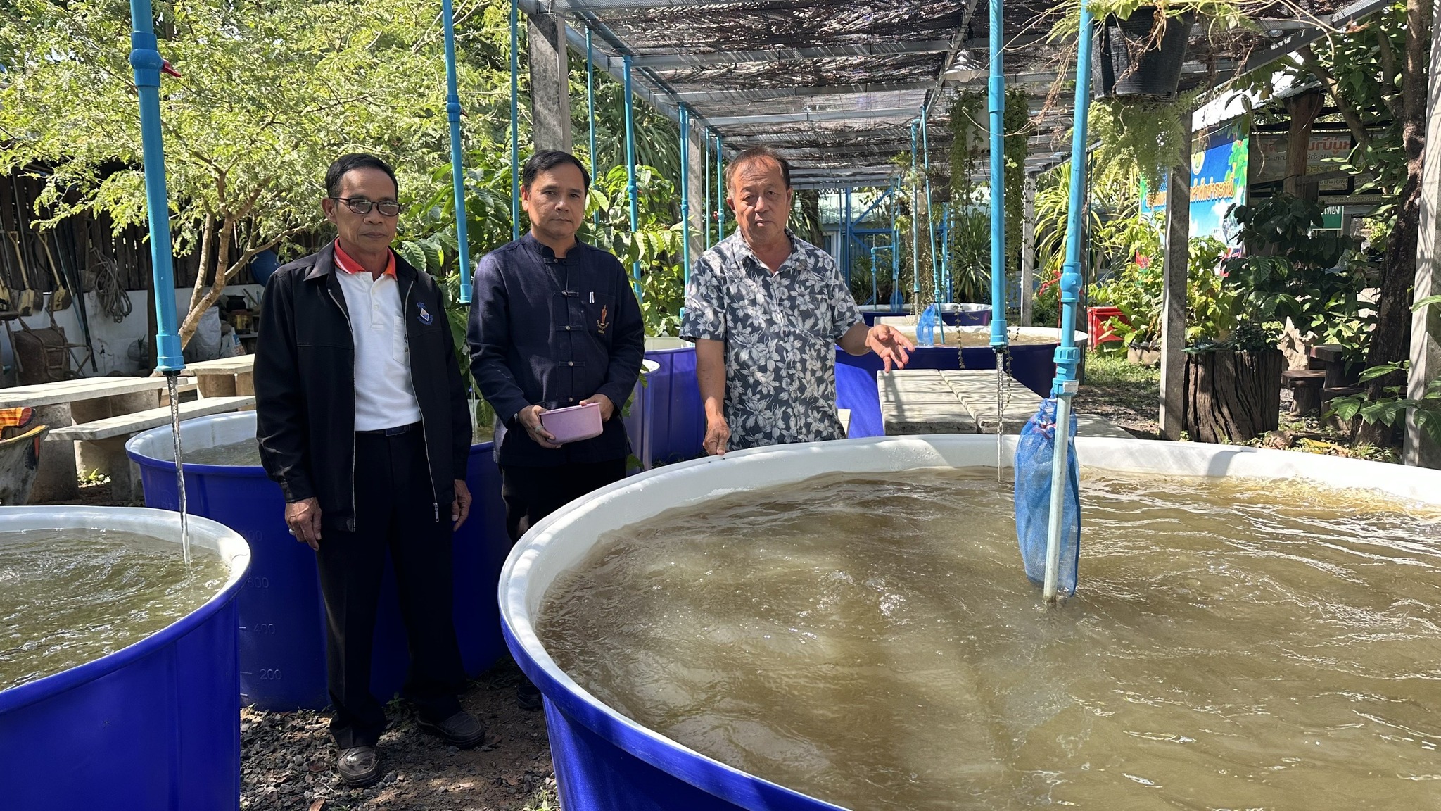 ลงพื้นที่ตรวจเยี่ยมให้คำแนะนำและจัดทําแผนการพัฒนาแปลงเรียนรู้ศูนย์เรียนรู์การเพิ่มประสิทธิภาพการผลิตสินค้าเกษตร (ศพก.) หลัก