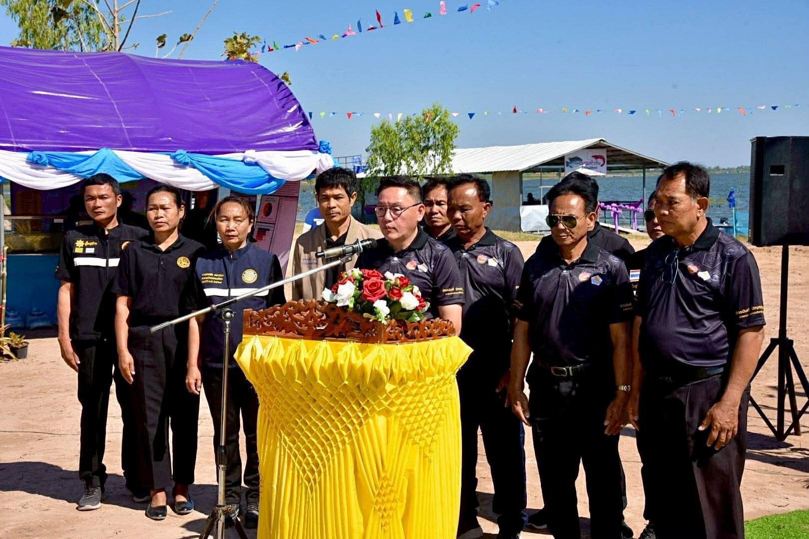 ประมงจังหวัดศรีสะเกษ โครงการชุมชนต้นแบบการจัดการกุ้งก้ามกราม