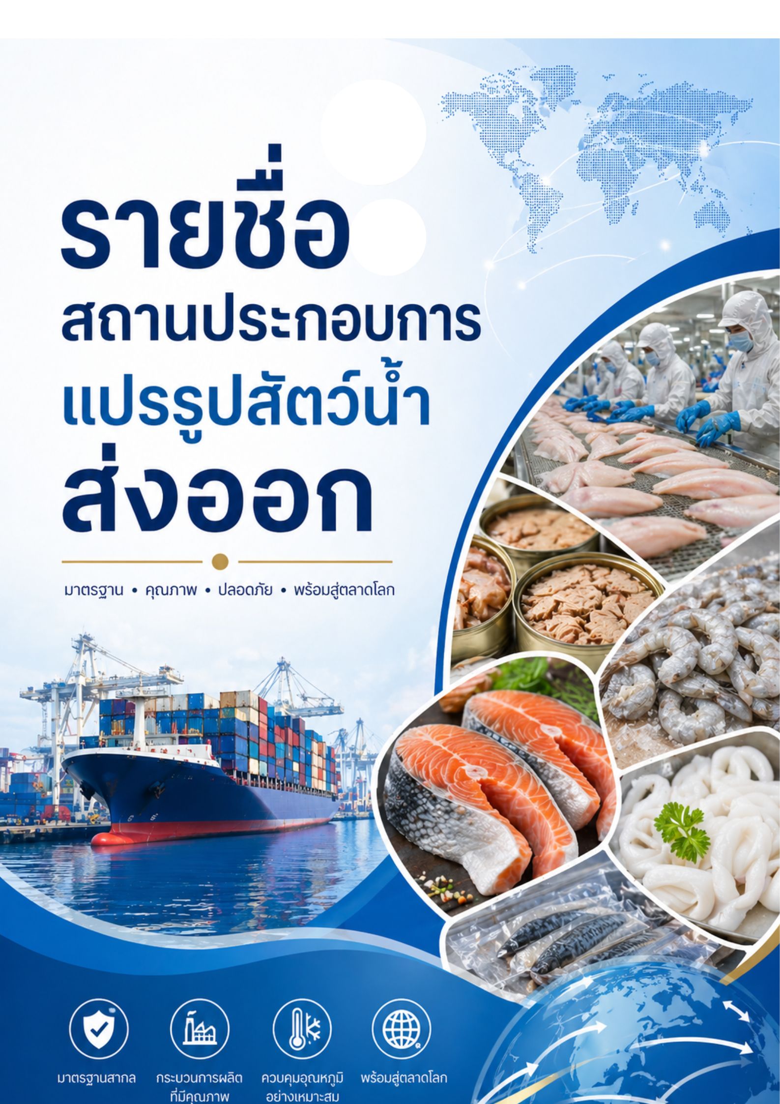 รายชื่อสถานประกอบการ  (List of Approved Establishments)