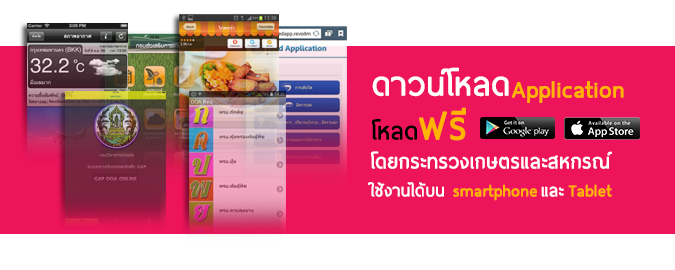 กระทรวงเกษตรและสหกรณ์..คลิก