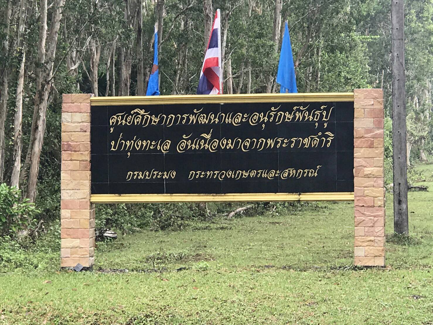 ศูนย์ศึกษาการพัฒนาและอนุรักษ์พันธ์ปู ป่าทุ่งทะเล อันเนื่องมาจากพระราชดำริ..คลิก