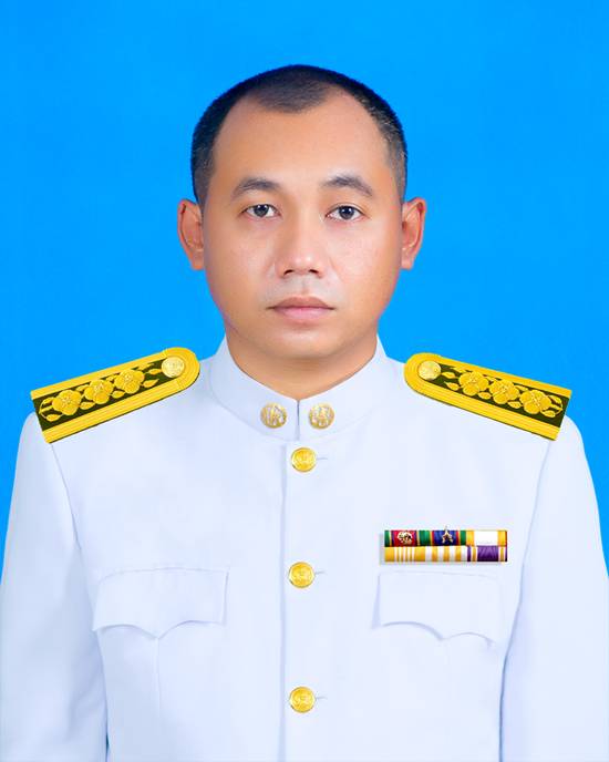 นายศุภกิจ  คำแก้ว : หัวหน้าหน่วยป้องกันและปราบปรามประมงทะเลเกาะช้าง (ตราด):