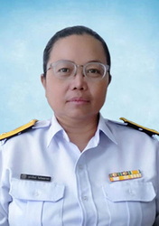 นางจุฑาทิพย์ โลกิตสถาพร : ผู้อำนวยการศูนย์วิจัยและพัฒนาการเพาะเลี้ยงสัตว์น้ำจืดสิงห์บุรี: